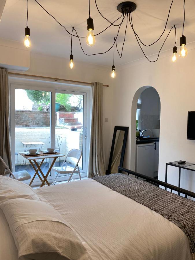 Stylish Central Basement Studio, With Outdoor Space Hove Exterior foto